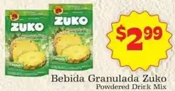 Supermercado Nuestra Familia Zuko Powdered Drink Mix offer