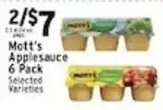 Met Foodmarkets Mott's Applesauce offer