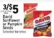 Met Foodmarkets David Sunflower or Pumpkin Seeds offer