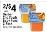 Met Foodmarkets Gerber 2nd Foods Baby Food offer