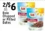 Met Foodmarkets Dole Chopped or Pitted Dates offer