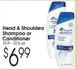 Family Fare Head & Shoulders Shampoo or Conditioner offer