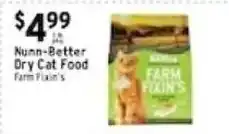 Met Foodmarkets Farm Fixin's Nunn-Better Dry Cat Food offer
