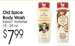 Family Fare Old Spice Body Wash offer