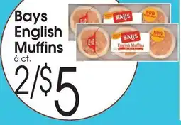 Family Fare Bays English Muffins offer