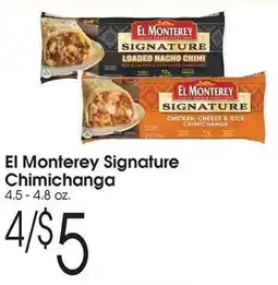 Family Fare El Monterey Signature Chimichanga offer