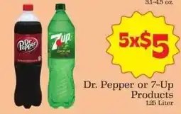 Supermercado Nuestra Familia Dr. Pepper or 7-Up Products offer