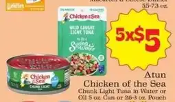 Supermercado Nuestra Familia Atun chicken of the sea offer