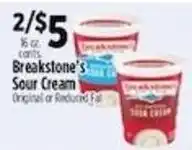 Pioneer Supermarkets Breakstone's Sour Cream offer