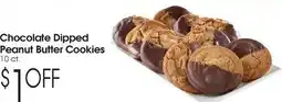 Family Fare Chocolate Dipped Peanut Butter Cookies offer