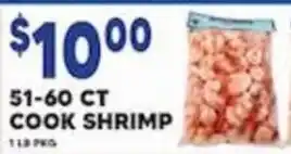 Associated Cook Shrimp offer