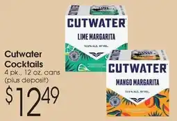 Family Fare Cutwater Cocktails offer