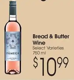 Family Fare Bread & Butter Wine offer