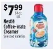 Pioneer Supermarkets Nestle coffee-mate creamer offer