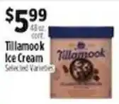 Pioneer Supermarkets Tillamook ice cream offer