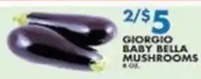 Associated Giorgio baby bella mushrooms offer