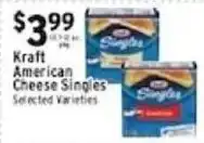 Met Foodmarkets Kraft American Cheese Singles offer