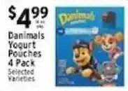 Met Foodmarkets Danimals Yogurt Pouches offer
