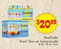 Supermercado Nuestra Familia Surfside Iced Tea or Lemonade offer