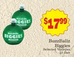 Supermercado Nuestra Familia BuzzBallz Biggies offer