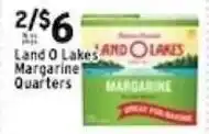 Met Foodmarkets Land O Lakes Margarine Quarters offer