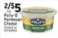 Met Foodmarkets Polly-o parmesan cheese offer