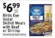 Met Foodmarkets Birds Eye Voila! Skillet Meals offer