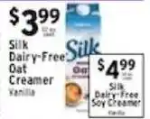 Met Foodmarkets Silk dairy-free oat creamer offer