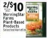 Met Foodmarkets Morningstar Farms Plant-Based Products offer