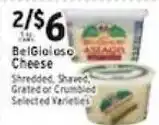 Met Foodmarkets BelGioioso Cheese offer