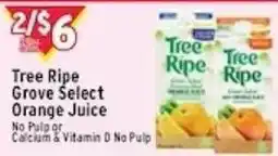 Met Foodmarkets Tree Ripe Grove Select Orange Juice offer