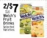 Met Foodmarkets Welch's Fruit Drinks offer