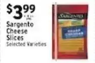 Met Foodmarkets Sargento Cheese Slices offer