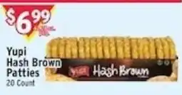 Met Foodmarkets Yupi Hash Brown Patties offer
