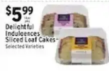 Met Foodmarkets Delightful Indulences Sliced Loaf Cakes offer