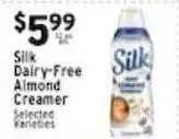 Met Foodmarkets Silk Dairy-Free Almond Creamer offer