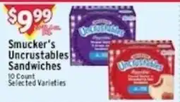 Met Foodmarkets Smucker's Uncrustables Sandwiches offer