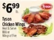 Pioneer Supermarkets Tyson chicken wings offer