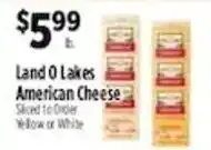 Pioneer Supermarkets Land O Lakes American Cheese offer