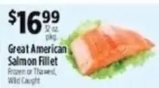 Pioneer Supermarkets Great American Salmon Fillet offer