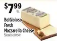 Pioneer Supermarkets BelGioioso Fresh Mozzarella Cheese offer