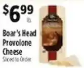 Pioneer Supermarkets Boar's Head Provolone Cheese offer