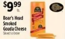 Pioneer Supermarkets Boar's Head Smoked Gouda Cheese offer