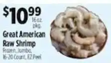 Pioneer Supermarkets Great American Raw Shrimp offer