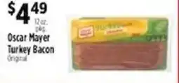 Pioneer Supermarkets Oscar Mayer Turkey Bacon offer