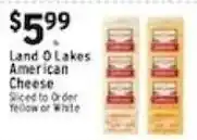 Met Foodmarkets Land O Lakes American Cheese offer