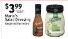 Met Foodmarkets Marie's Salad Dressing offer