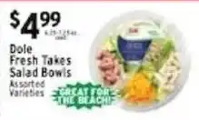 Met Foodmarkets Dole fresh takes salad bowls offer