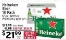 Met Foodmarkets Heineken Beer offer