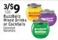 Met Foodmarkets BuzzBazl Mixed Drinks or Cocktails offer